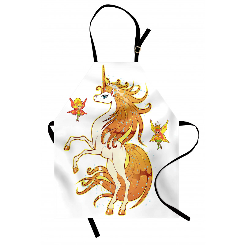 Unicorn and Fairy Art Apron