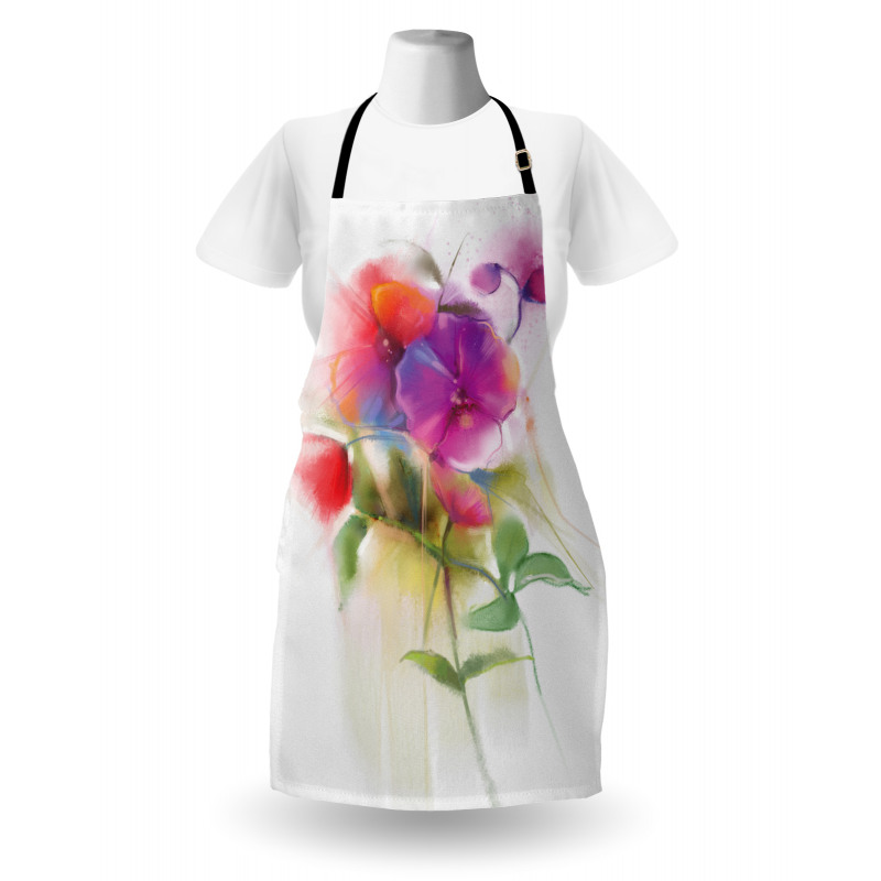 Blooming Orchid Pastel Apron