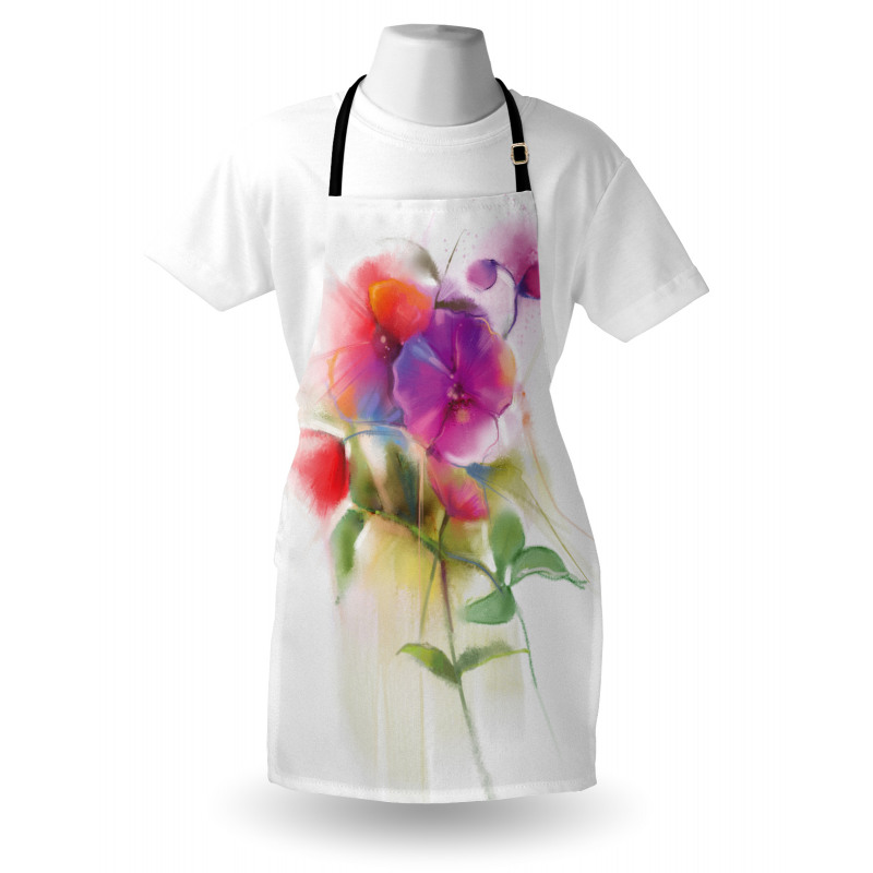 Blooming Orchid Pastel Apron