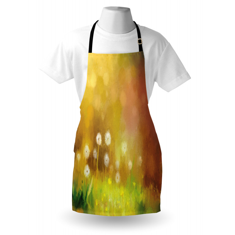 Oil Painting Effect Art Apron