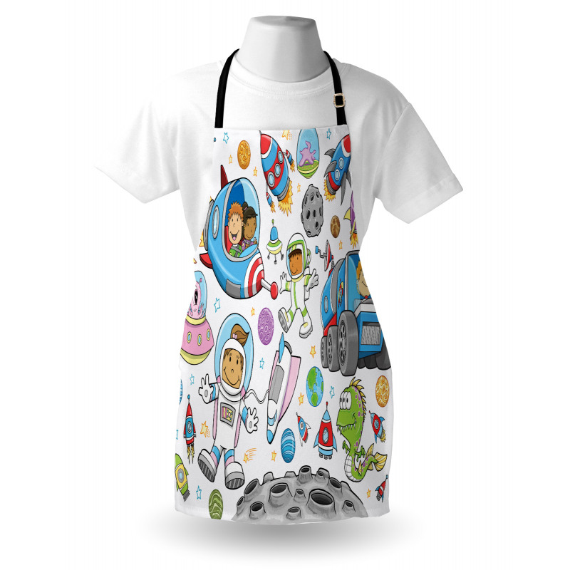 Space Kids Rocket Apron