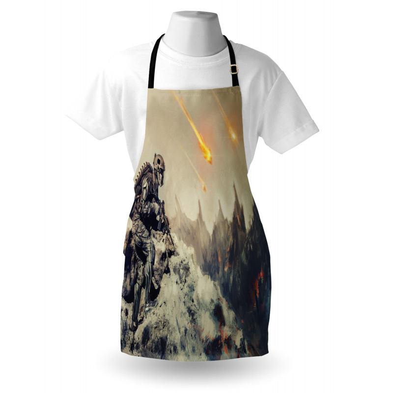 Technology Aliens Theme Apron