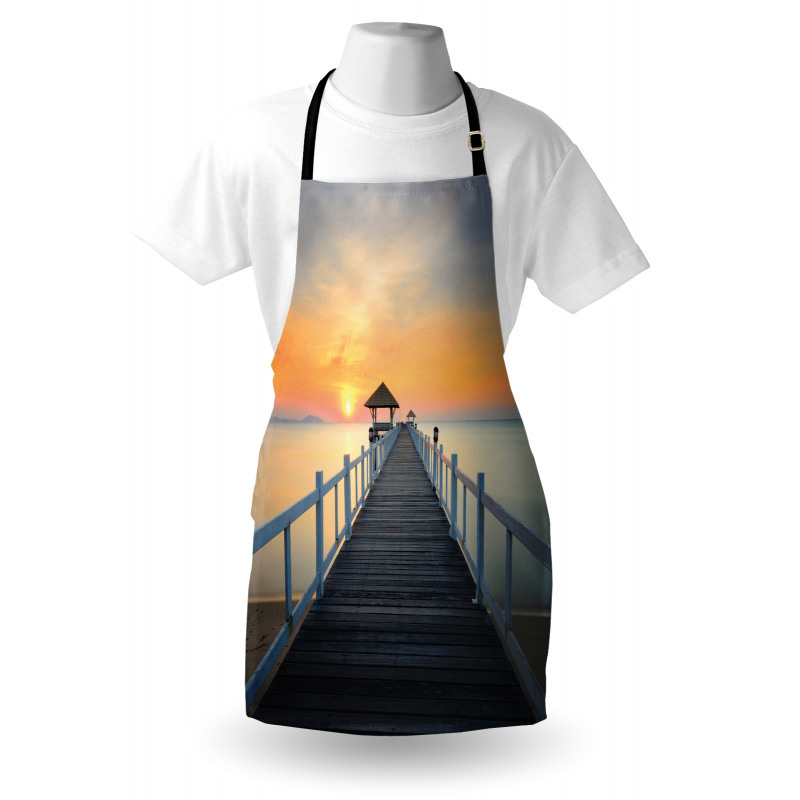 Wood Path on Beach Apron