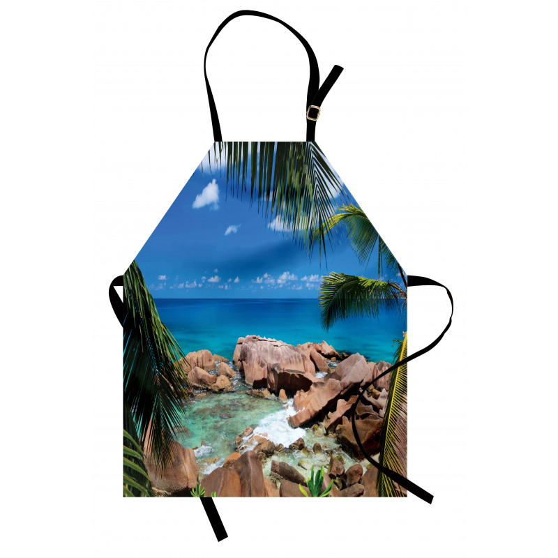 Palm Tree Coastline Apron