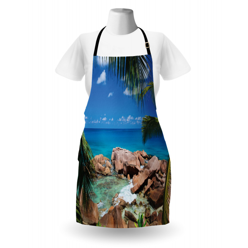 Palm Tree Coastline Apron