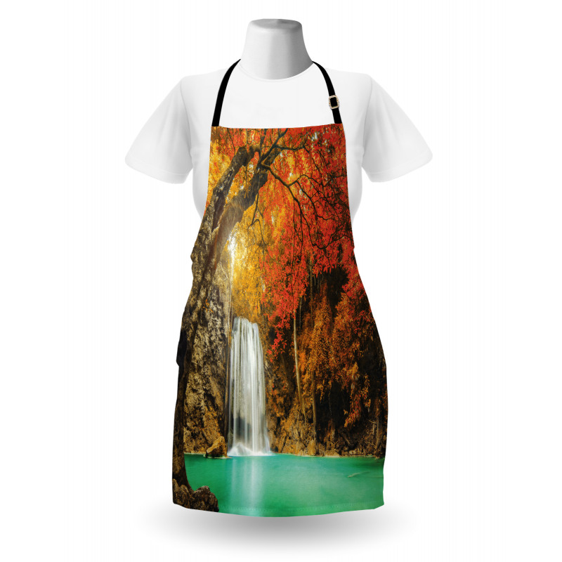 Autumn Nature Forest Apron