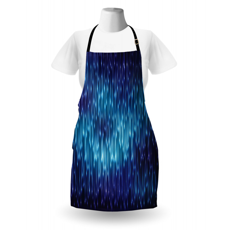 Cosmic Rain Effect Vivid Apron