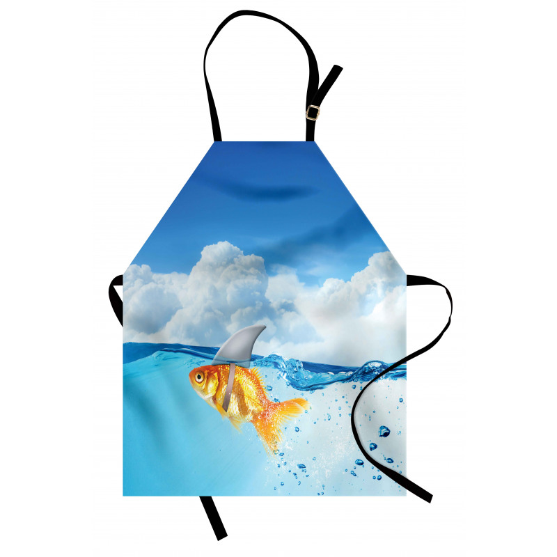 Goldfish with Shark Fin Apron