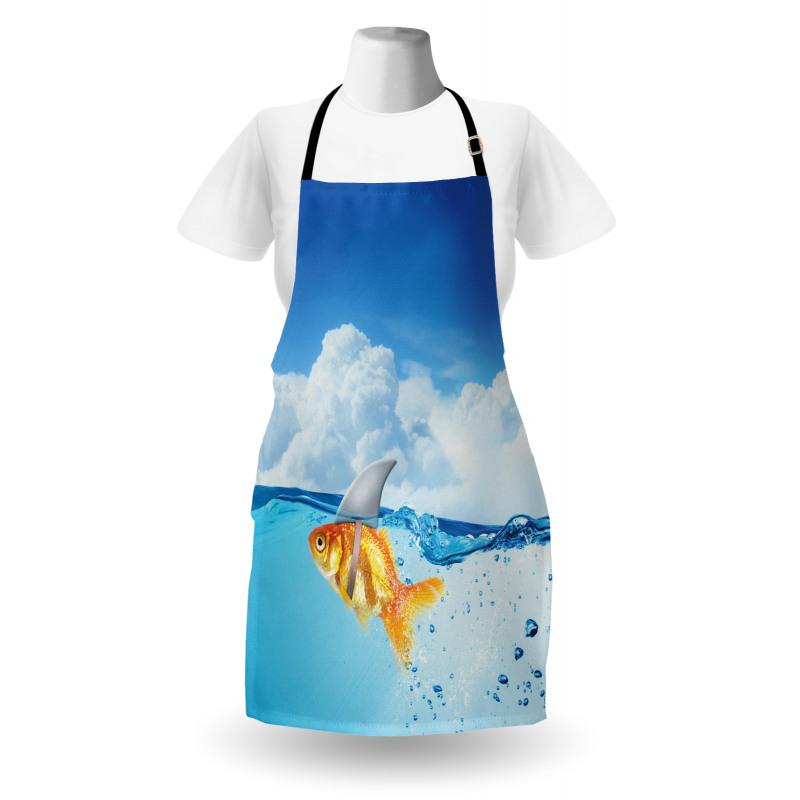 Goldfish with Shark Fin Apron