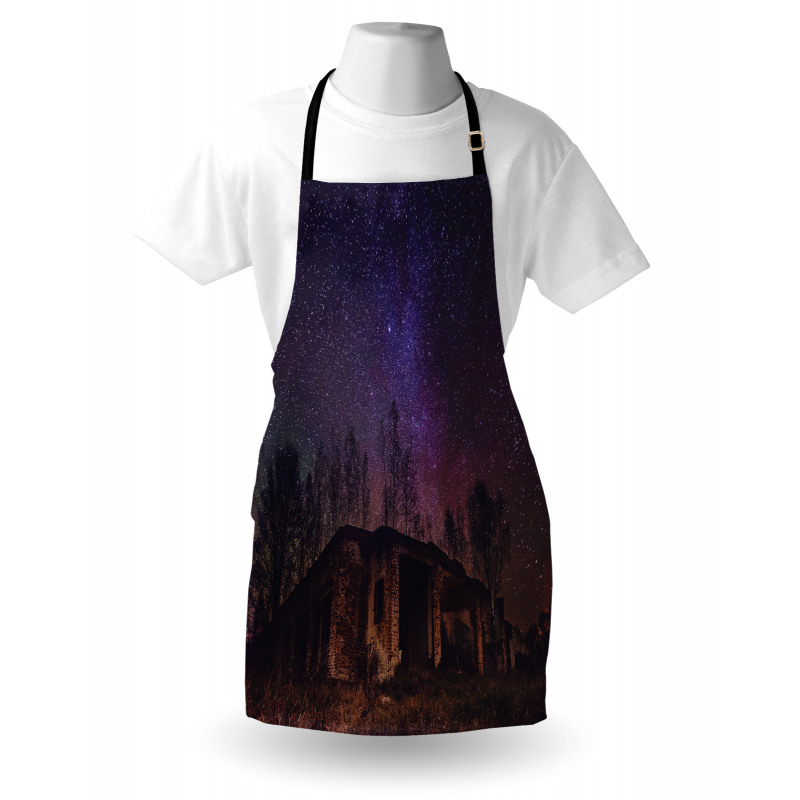 Sky Cosmos Galaxy Stars Apron