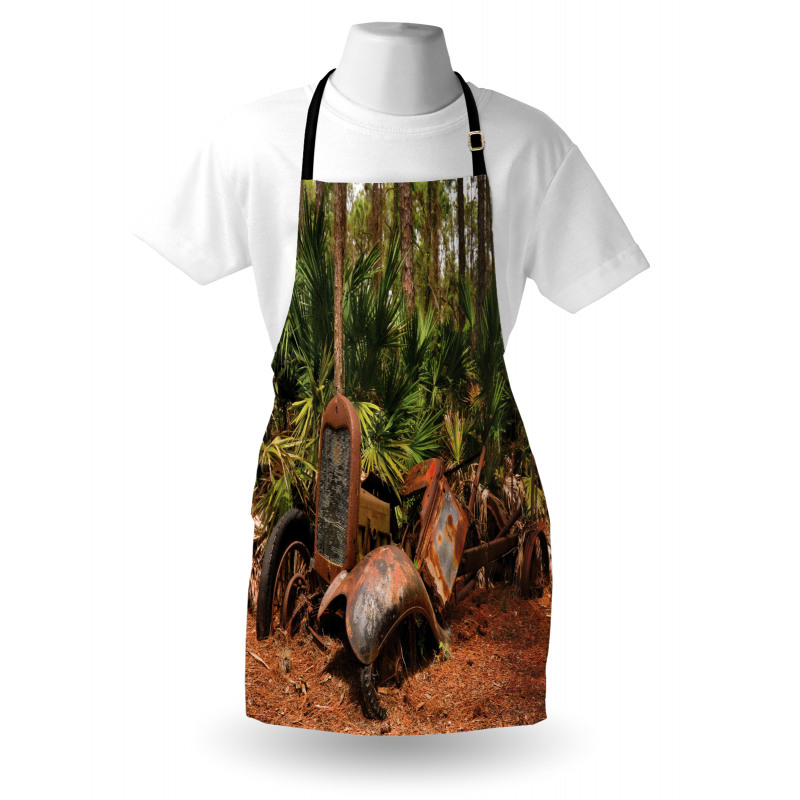 Tropical Forest Palms Apron