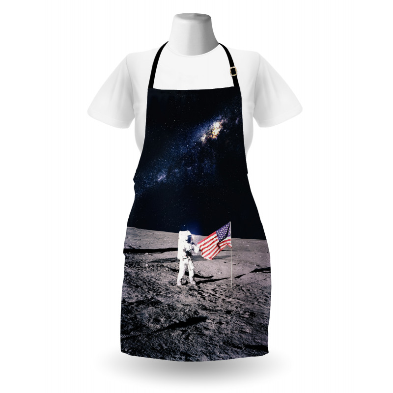 Milky Way American Flag Apron