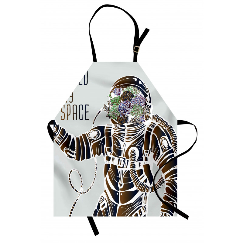 Pilot Man Illustration Apron