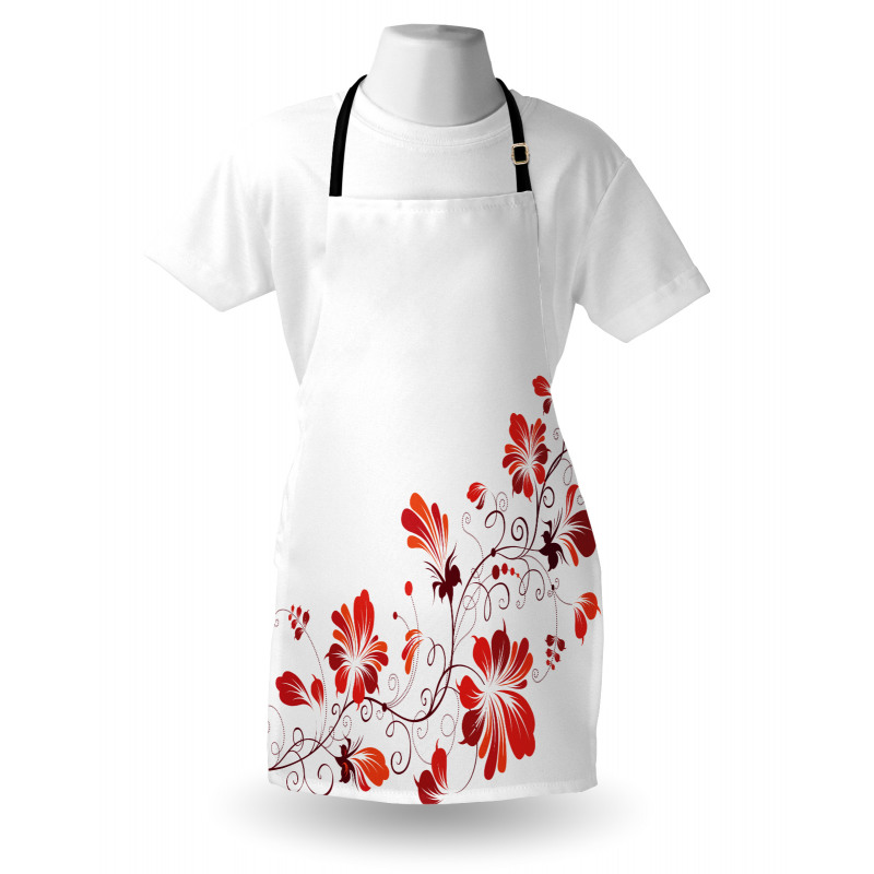 Floral Petal Ornaments Apron