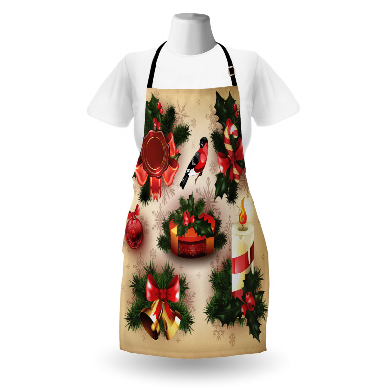 Vintage Ornaments Apron