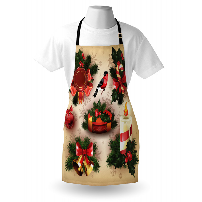 Vintage Ornaments Apron