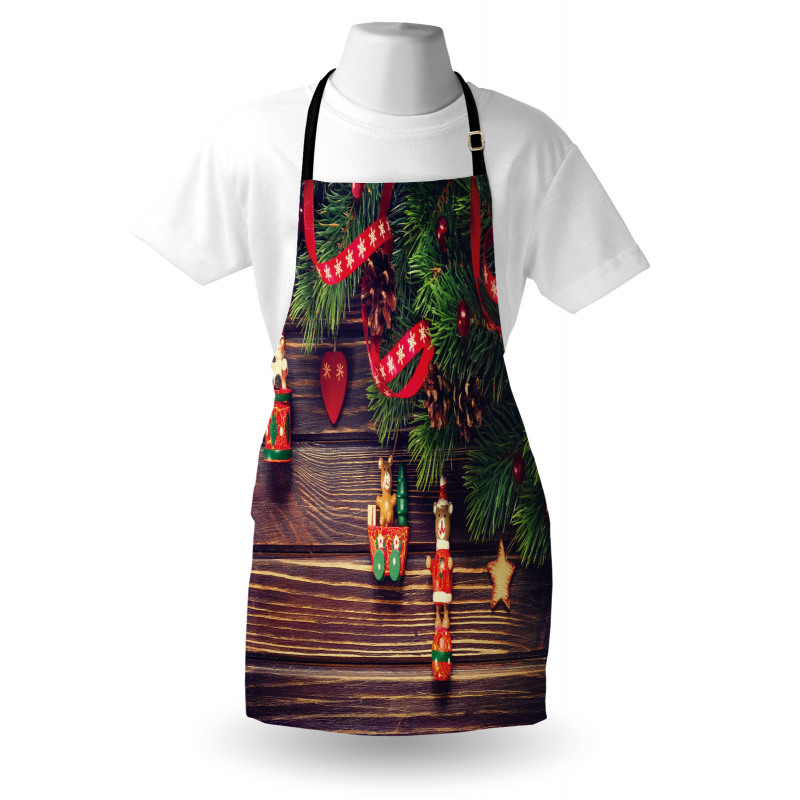 Vintage Toys Wood Apron