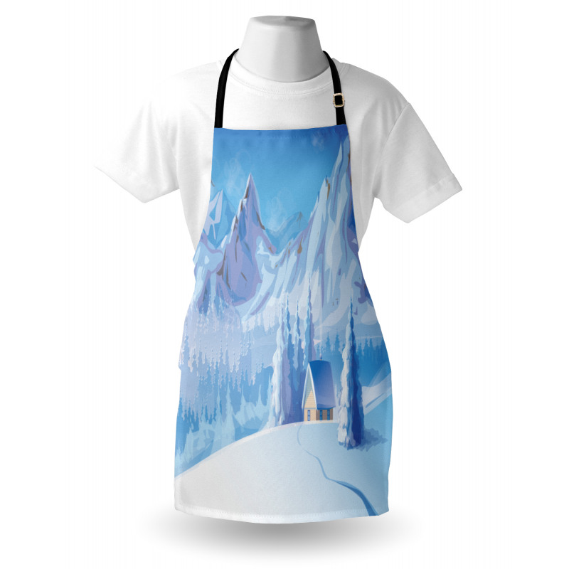 Little House Mountains Apron