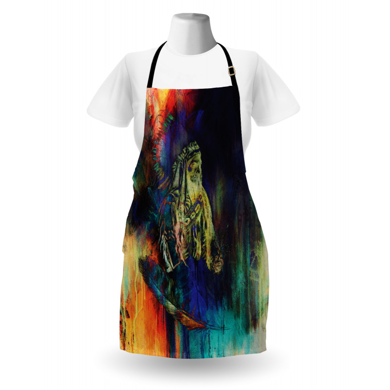 Grunge Tribal Apron