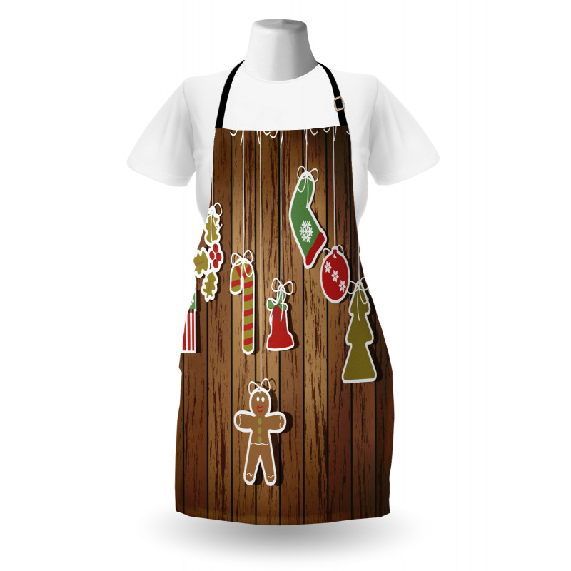 Wooden Pattern Apron