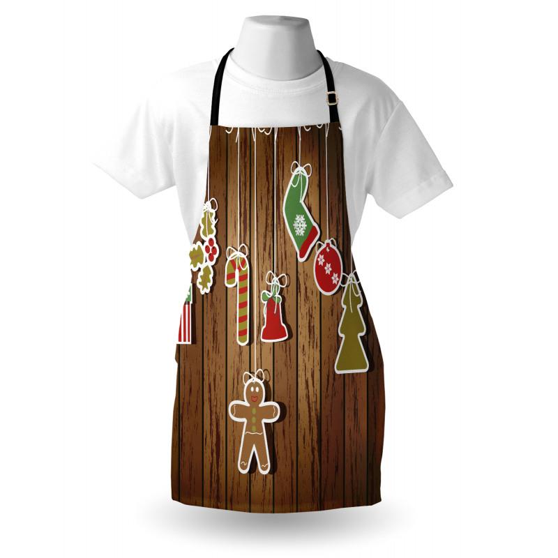 Wooden Pattern Apron