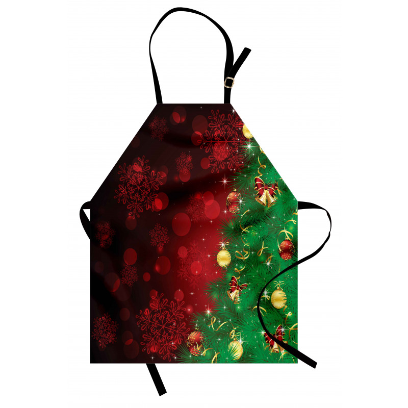 Jingle Bells Trees Apron