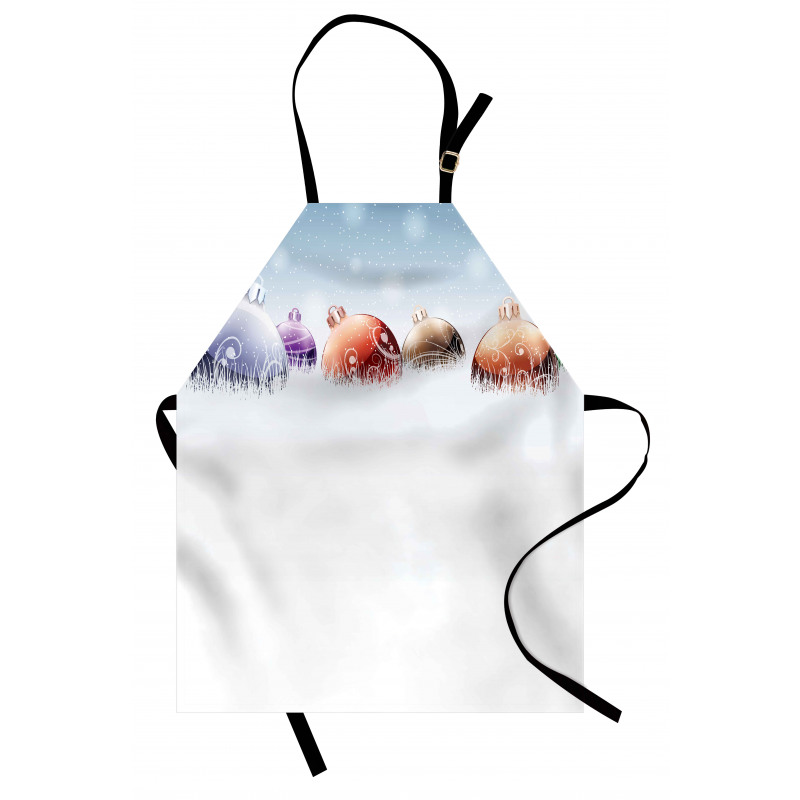 Winter Snow Field Apron