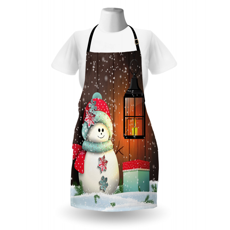 Garden with Gift Box Apron