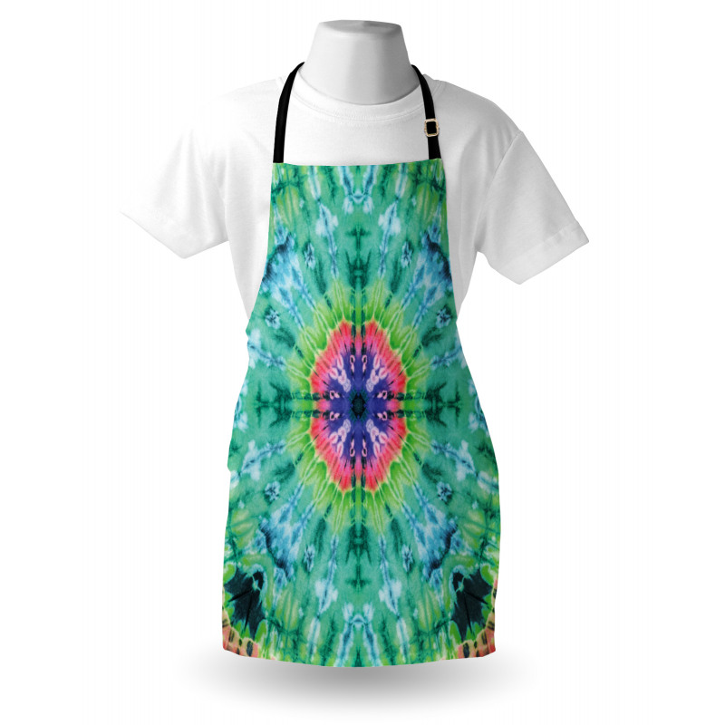 Ombre Art Pink Indigo Apron