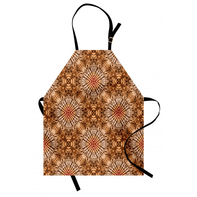 Abstract Tie Dye Effect Apron