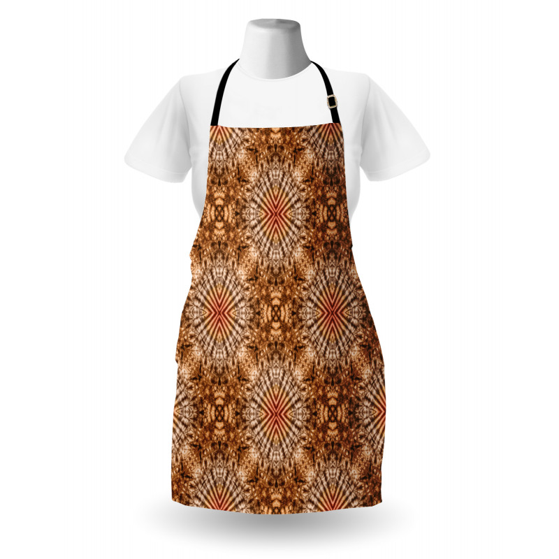 Abstract Tie Dye Effect Apron