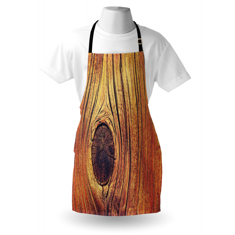 Aged Wooden Texture Apron