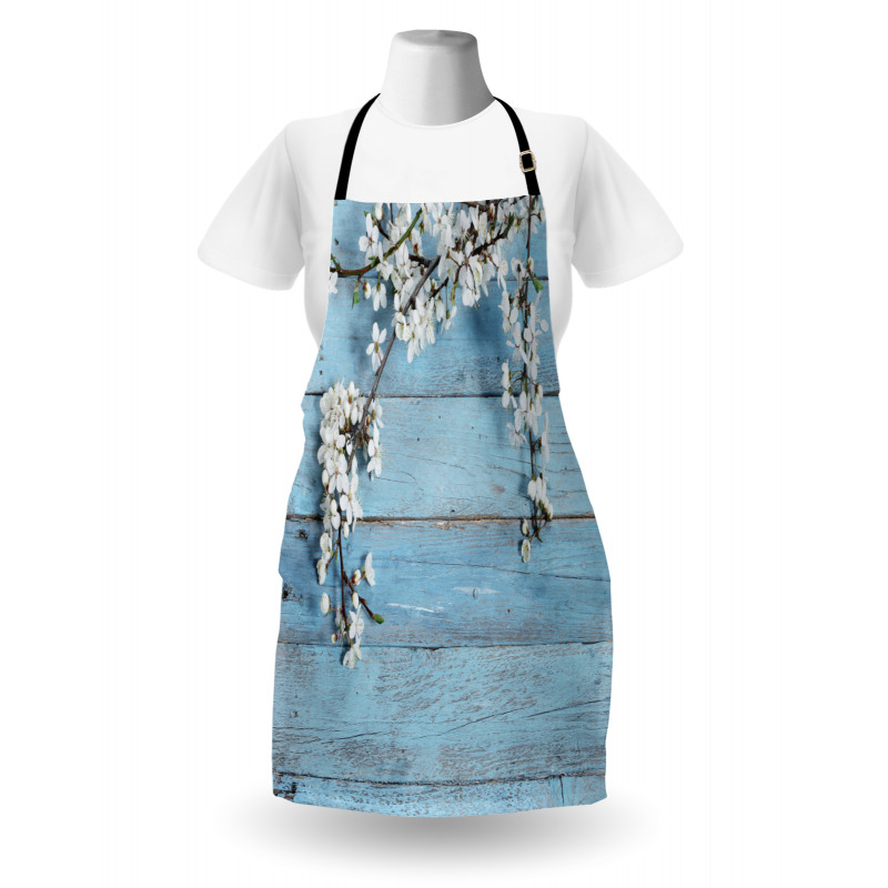 Spring Flowers Branches Apron