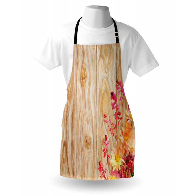 Spring Florals Daisies Apron