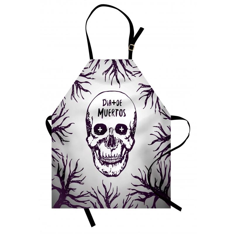 Spooky Gothic Halloween Apron