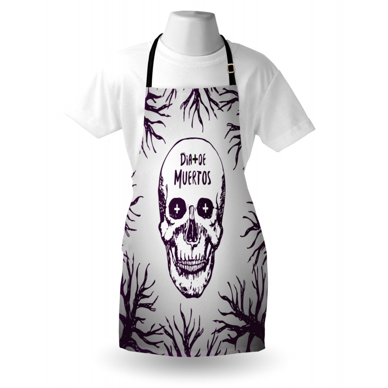 Spooky Gothic Halloween Apron