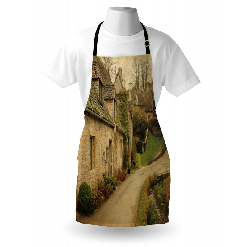 Retro England Brick Apron