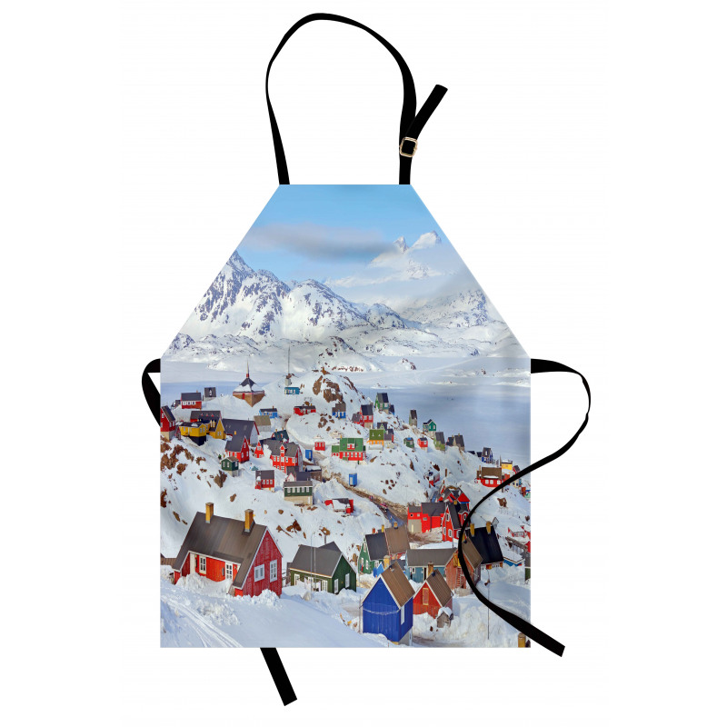 Frozen Winter Design Apron