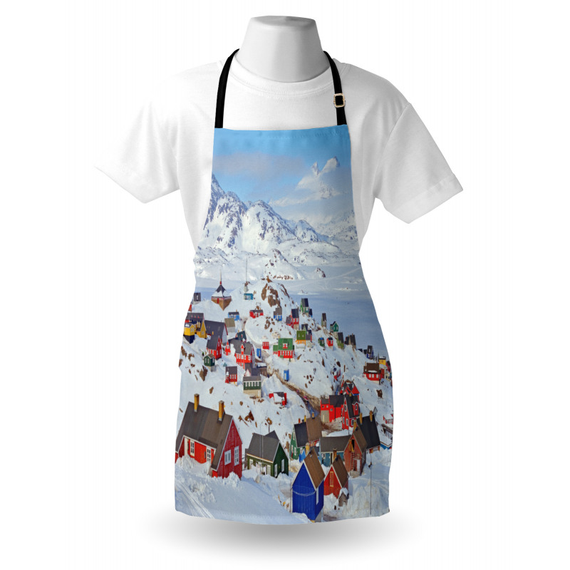 Frozen Winter Design Apron