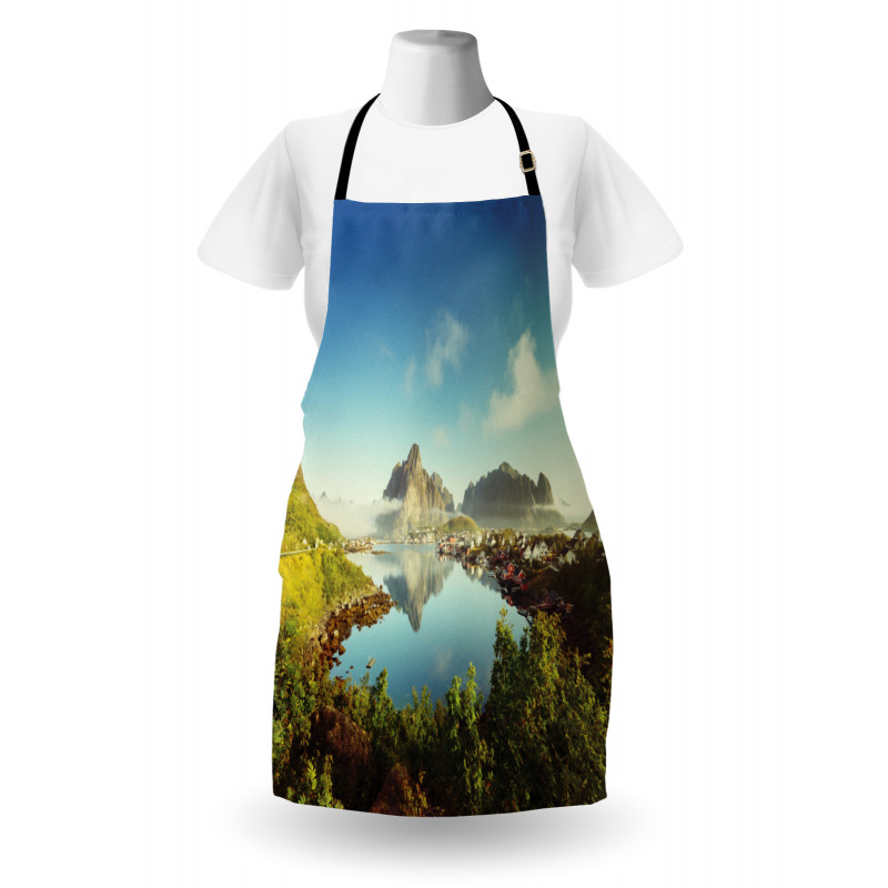 Sunny Fall Day Image Apron