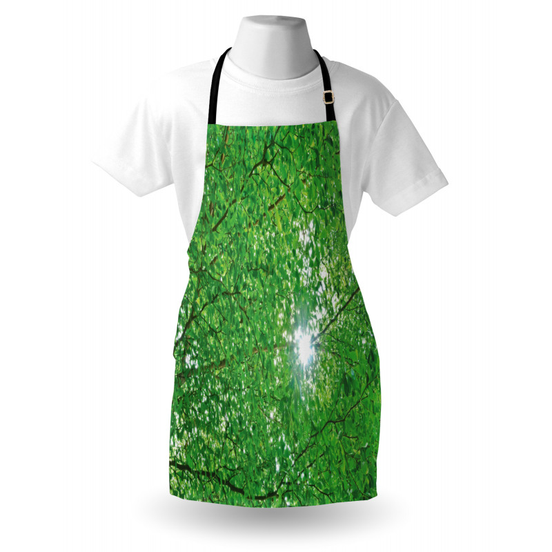 Sun with Tree Branches Apron