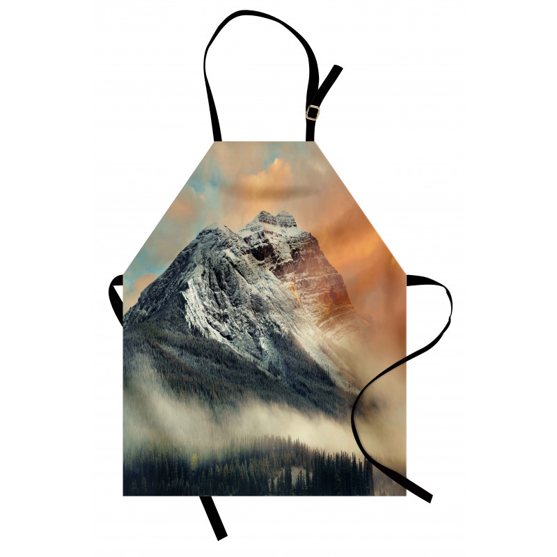 Snowy Peak Mountain Apron