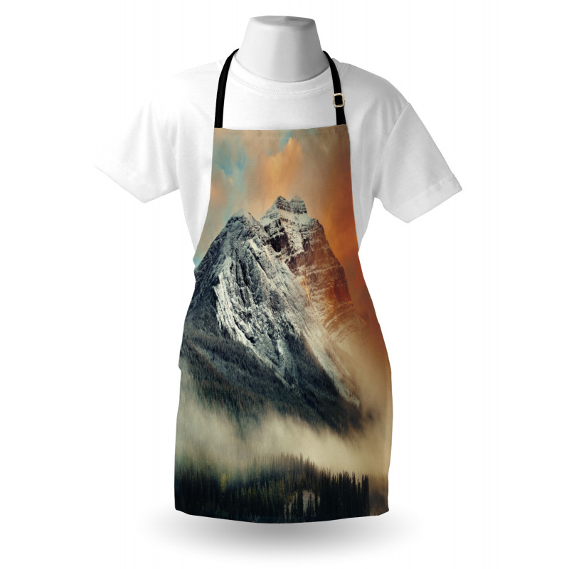 Snowy Peak Mountain Apron