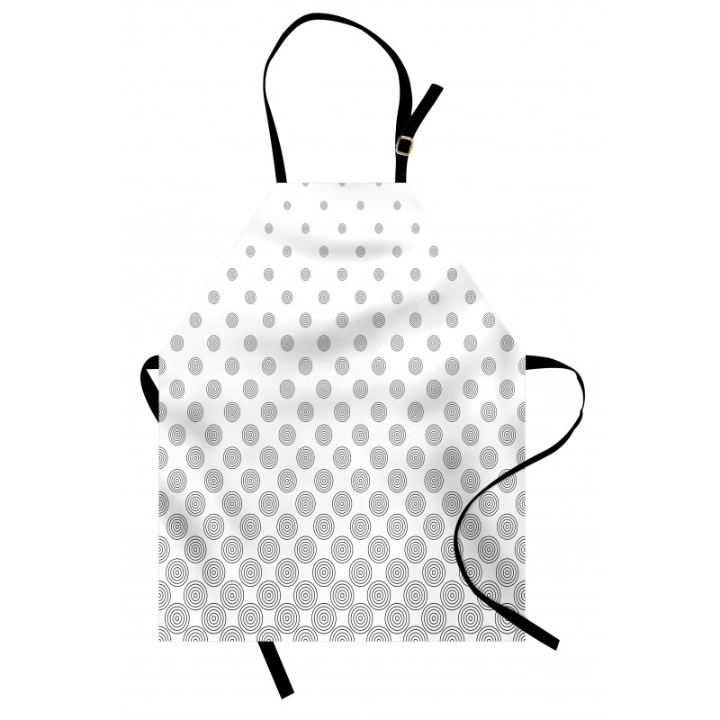 Spiraling Dots Apron