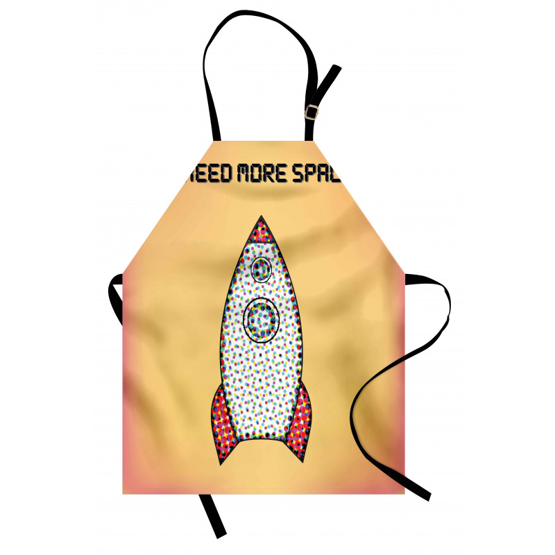 Futuristic Words Apron