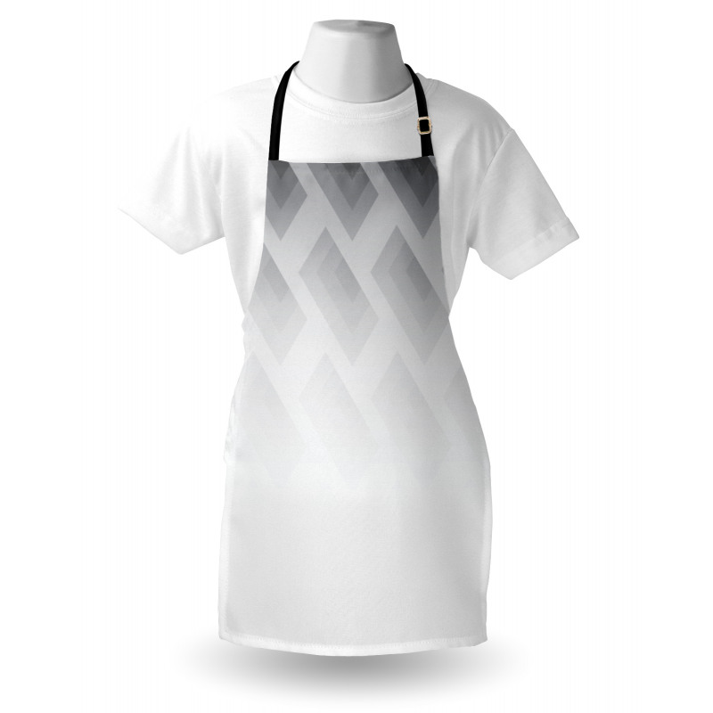 Blur Square Shapes Apron