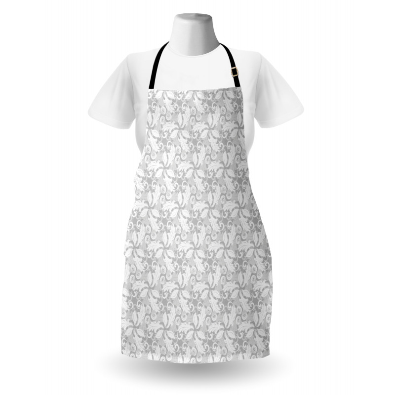 Swirled Blossom Leaves Apron