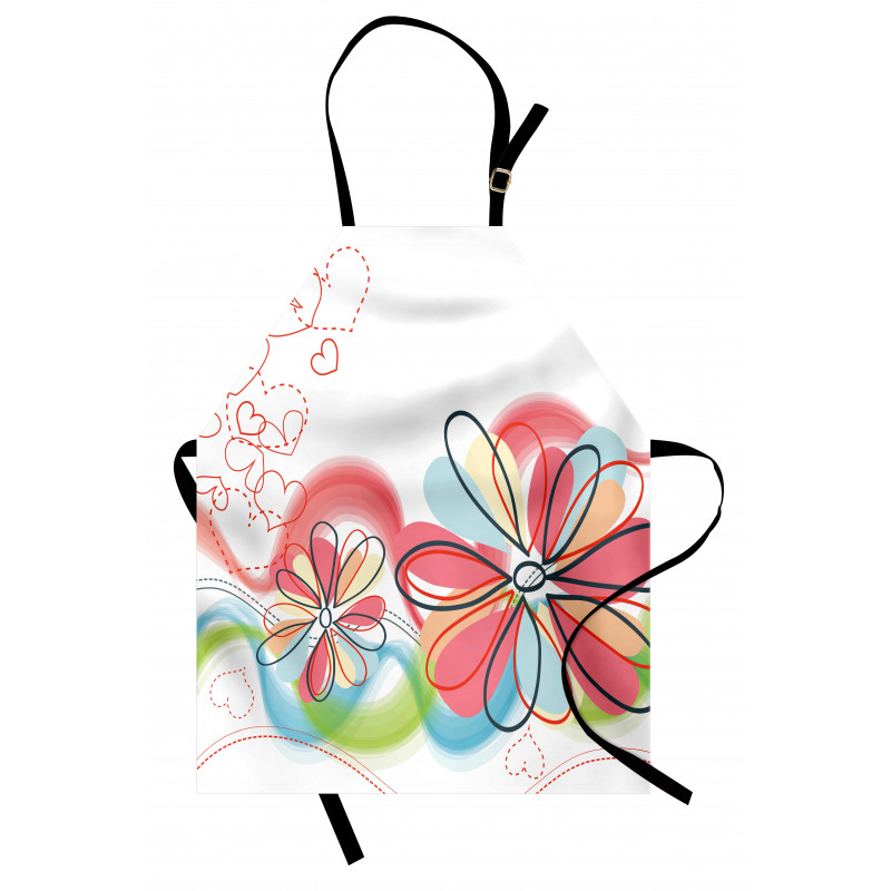 Floral Haze Apron