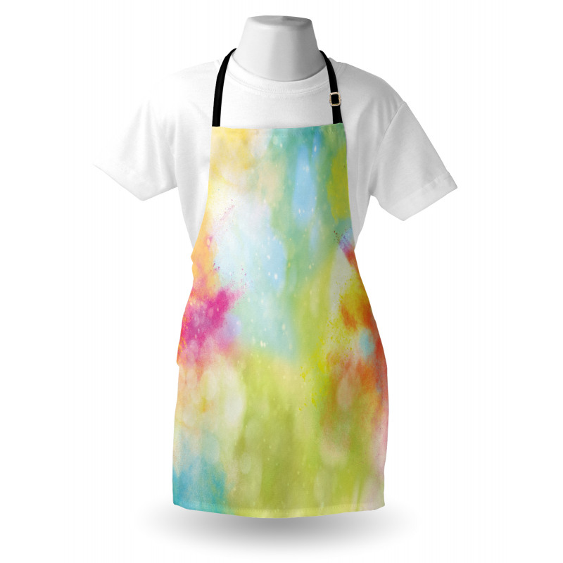 Cloudy Milky Way Boho Apron