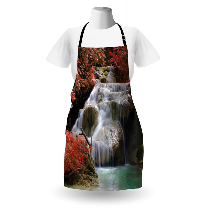 Fall Trees with Rock Apron